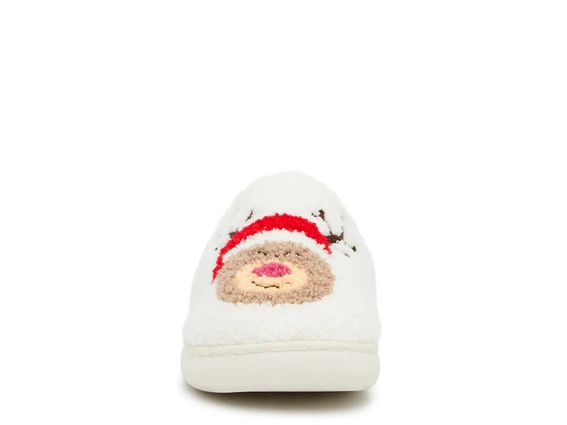 Holiday Reindeer Slipper