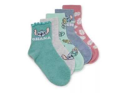 Stitch Kids' Crew Socks - 5 Pack