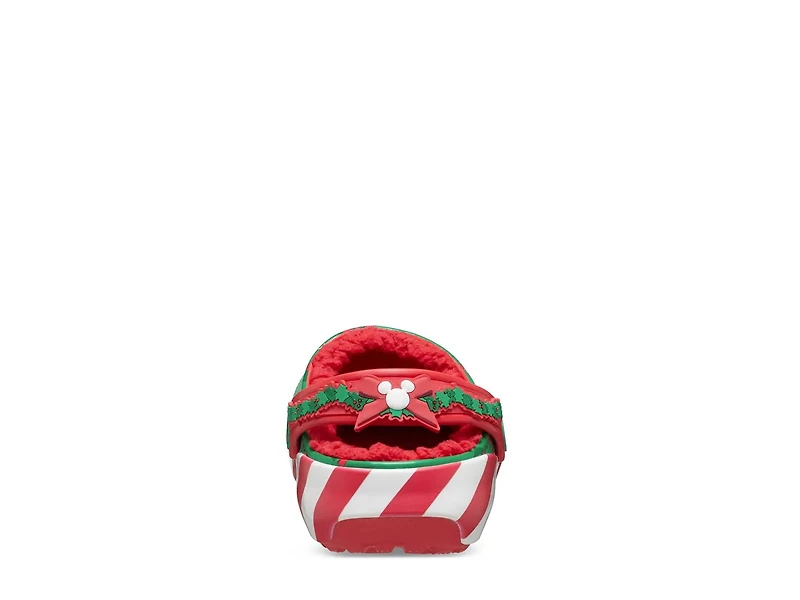 Mickey Mouse Holiday Lined Clog - Kids'