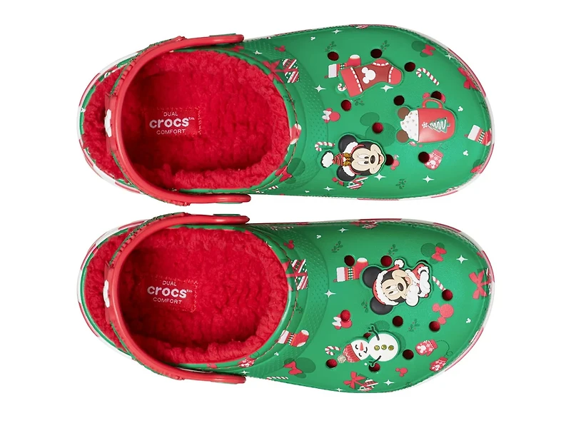 Mickey Mouse Holiday Lined Clog - Kids'