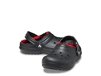 Classic Lined Buff Check Clog - Kids'