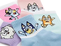 Bluey Kids' Crew Socks - 5 Pack