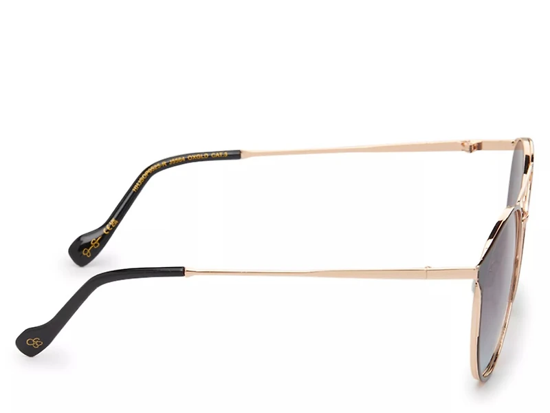 Oval Brow Bar Sunglasses
