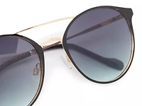 Oval Brow Bar Sunglasses