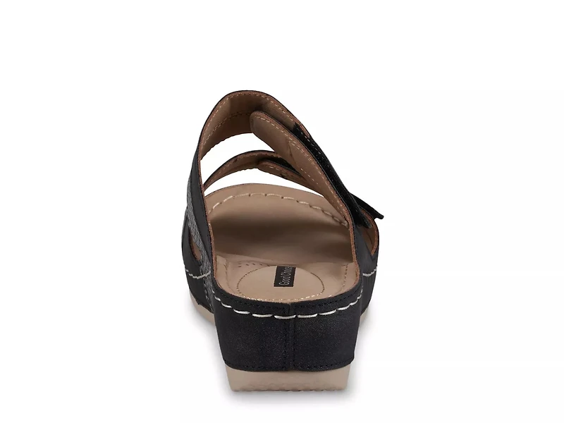 Havana Wedge Sandal