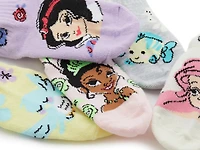 Princess Kid's Crew Socks - 5 Pack