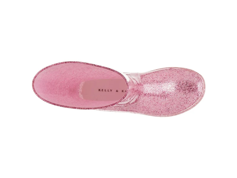 Pink Glitter Waterproof Rainboot - Kids'