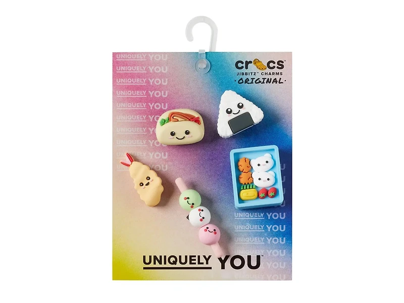 Cute Snacks Jibbitz Set - 5 Pack