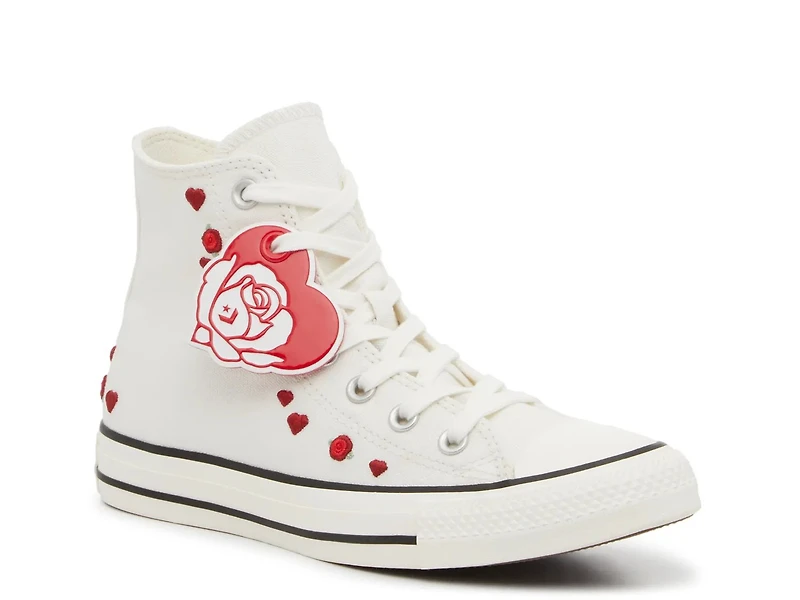 Chuck Taylor All Star Heart & Rose High-Top Sneaker - Women's