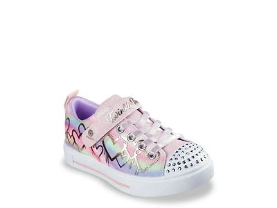 Twinkle Toes Sparks Ombre Love Sneaker - Kids'