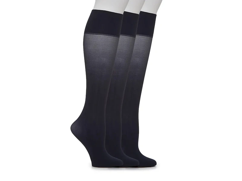 Soft Opaque Women's Knee Socks