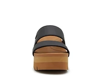 Banded Horizon Platform Sandal
