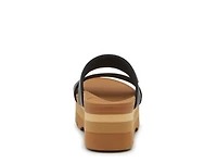 Banded Horizon Platform Sandal
