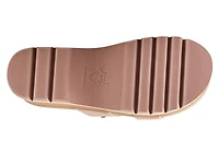 Banded Horizon Platform Sandal