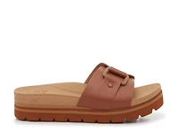 Banded Horizon Buckle Slide Sandal - Women's