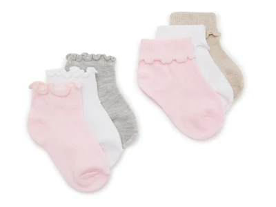 Lettuce Welt Kids' Ankle Socks - 6 Pack