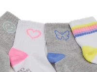 Ribbed Kids' Crew Socks - 8 Pack
