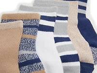 Stripe Kids' Crew Socks - 6 Pack