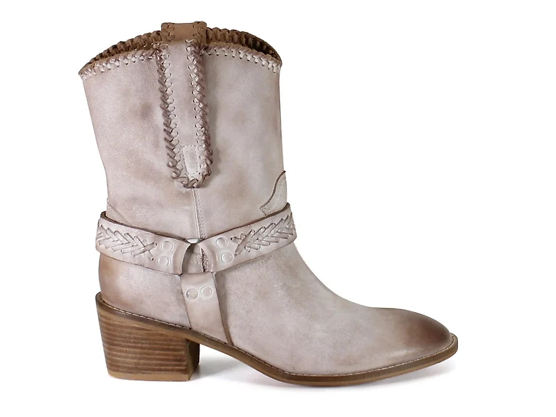 Glass Heart Western Bootie