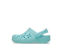Classic Floral Cutout Clog
