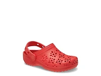 Classic Floral Cutout Clog