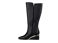 Morgan Wide Calf Wedge Boot