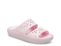Classic Floral Slide Sandal