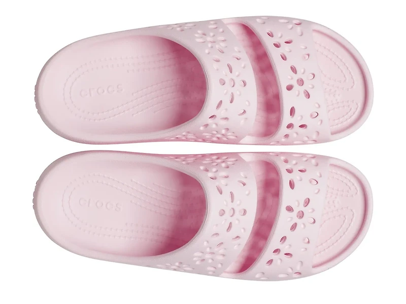 Classic Floral Slide Sandal