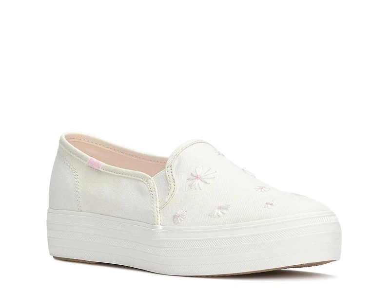 Double Decker Platform Slip-On Sneaker - Women's
