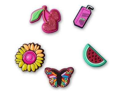 Color Pop Mix Jibbitz Set - 5 Pack
