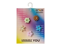 Enlightened Flower Jibbitz Set - 5 Pack
