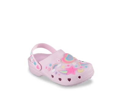Foamies Heart Charmer Girly Land Clog - Kids'
