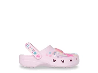 Foamies Heart Charmer Girly Land Clog - Kids'
