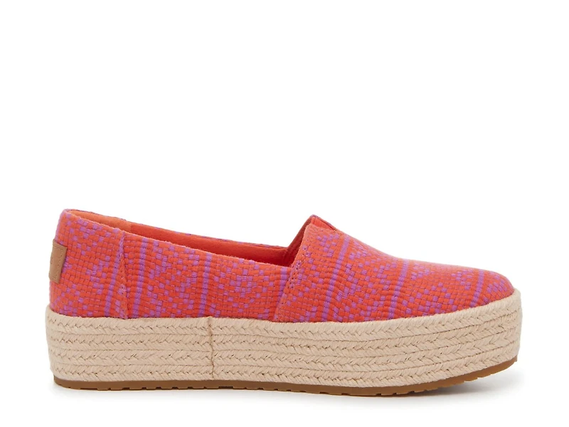 Valencia Espadrille Platform Slip-On - Women's