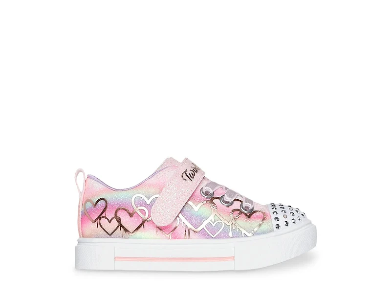 Twinkle Toes Sparks Ombre Love Sneaker - Kids'