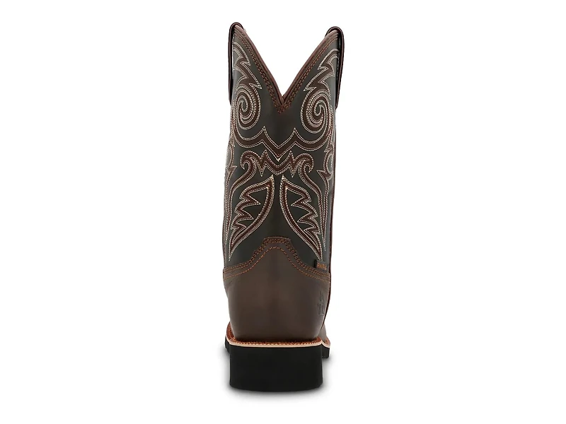 Monocrepe Steel Toe Waterproof Western Work Boot - Men's