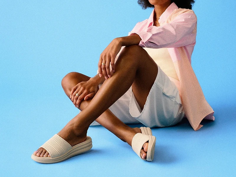 Drift Twist Wedge Sandal