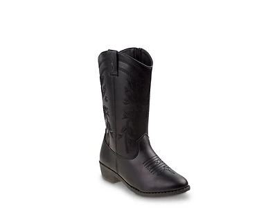 Zip Up Western Boot