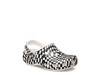 Classic Warped Checker Clog - Kids'