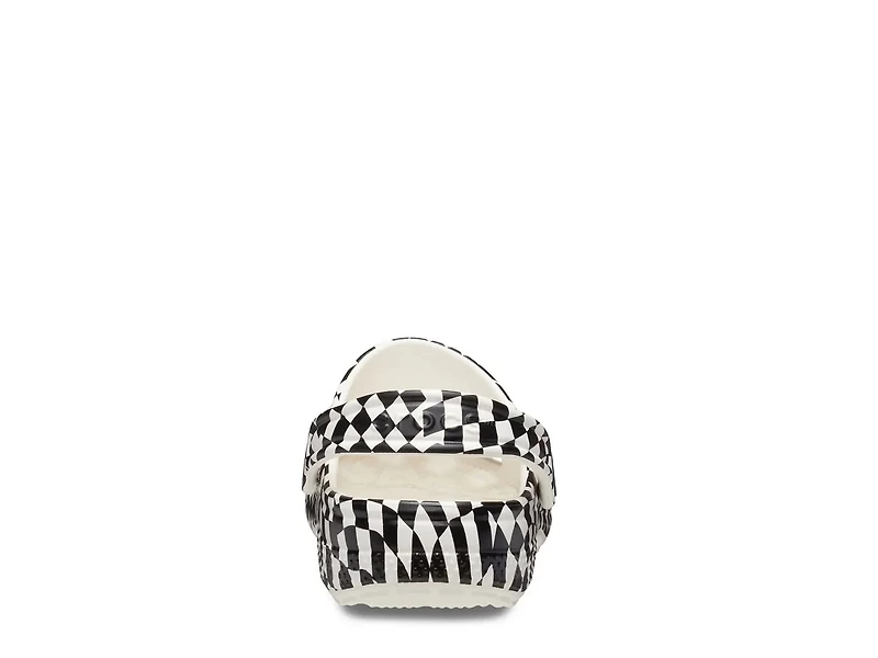 Classic Warped Checker Clog - Kids'