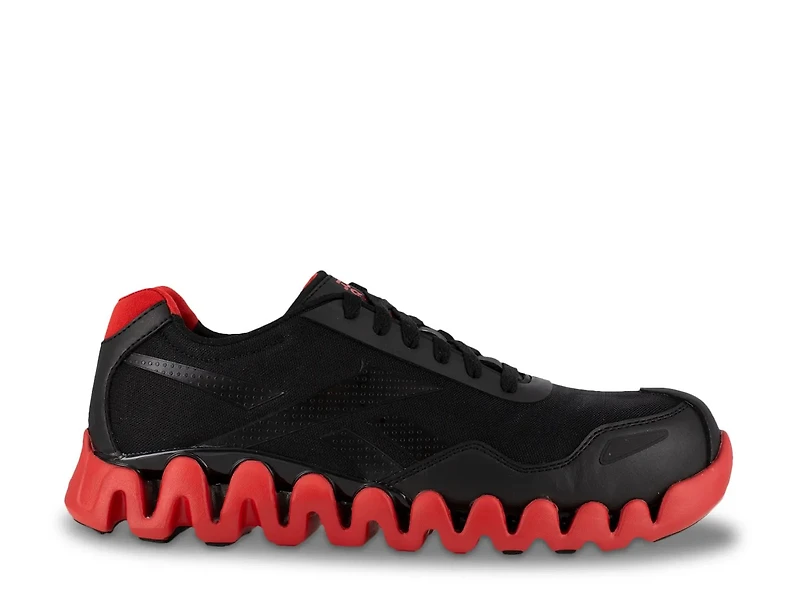 Zip Pulse Safety Toe Work Sneaker - Men's