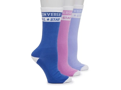 All Star Women's Crew Socks - 3 Pack