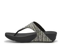 Lulu Shimmerwave Wedge Sandal