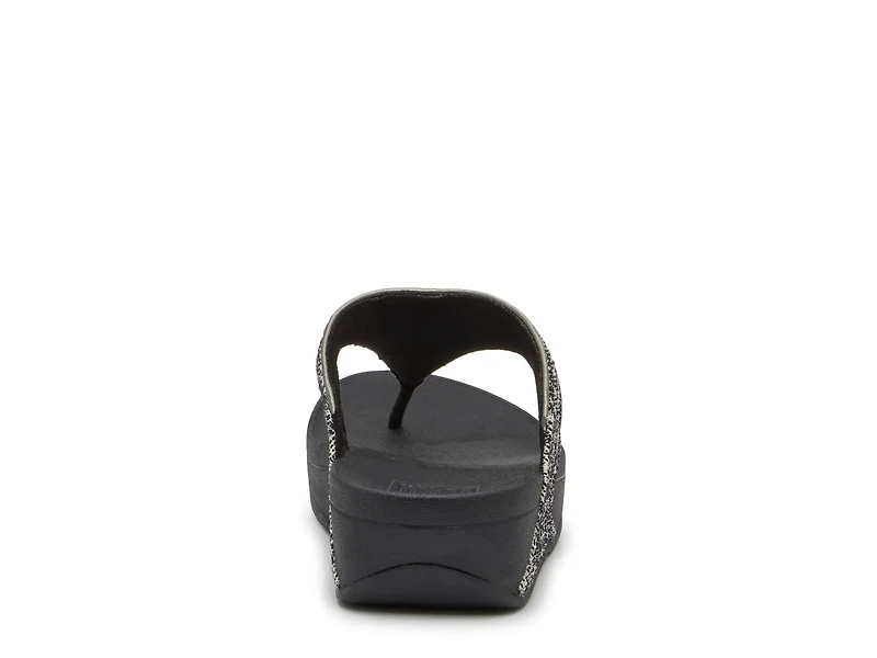 Lulu Shimmerwave Wedge Sandal