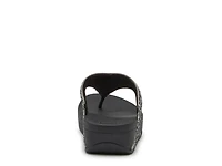 Lulu Shimmerwave Wedge Sandal