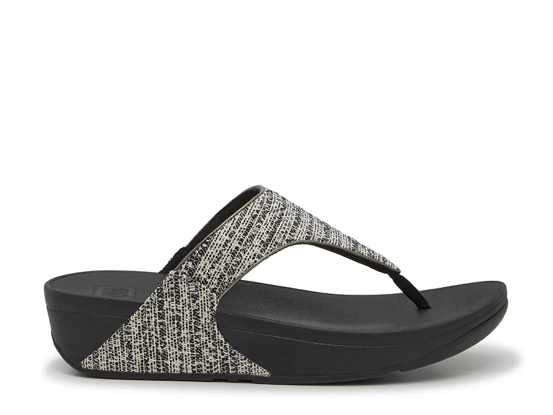 Lulu Shimmerwave Wedge Sandal