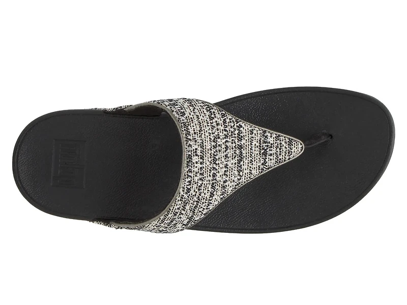 Lulu Shimmerwave Wedge Sandal