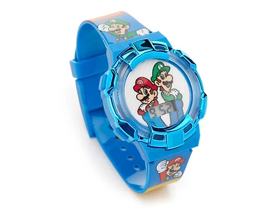Mario Flashing Watch