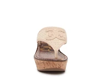 P&H Ruth Wedge Sandal