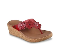 Cali Arch Fit Beverlee Rare Blossom Wedge Sandal